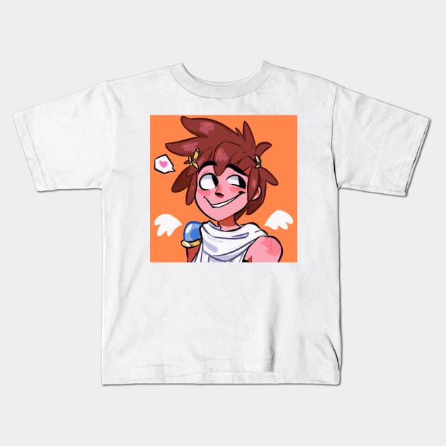 Pit kid icarus Kids T-Shirt by toothy.crow